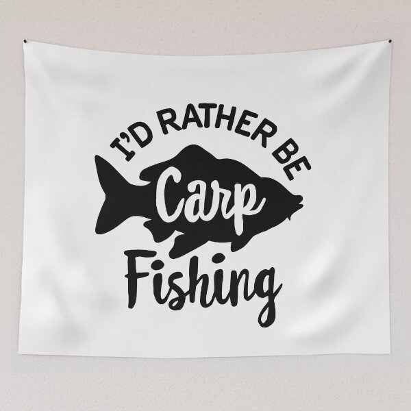 Item preview, I'd rather be Carp fishing funny Carp fisher dad designed and sold by LaundryFactory.
