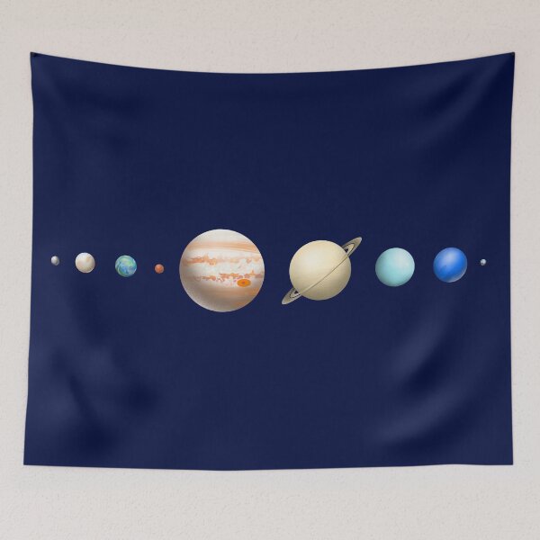 Item preview, Solar System designed and sold by The Curly Redhead.