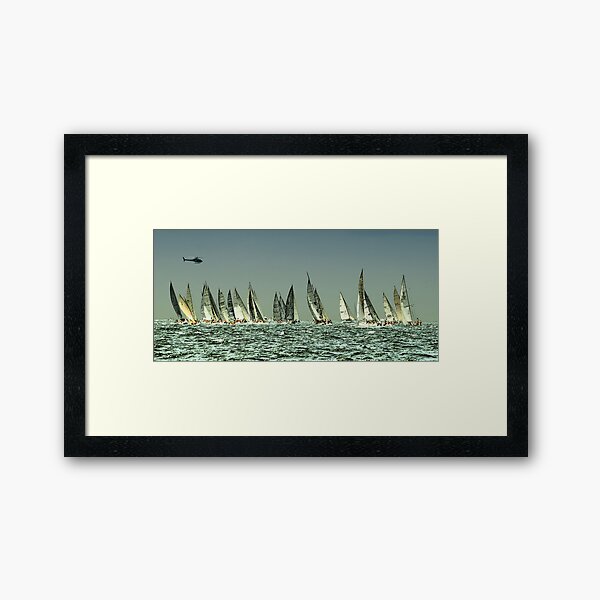 Regatta Framed Art Print