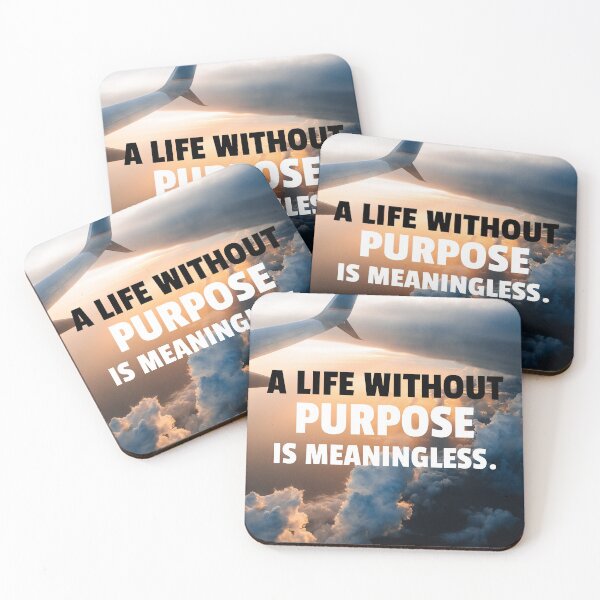 Item preview, A life without purpose is meaningless designed and sold by MysteryFashion7.
