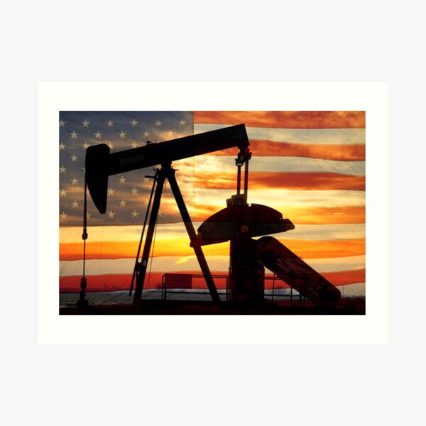 American Oil Art Print