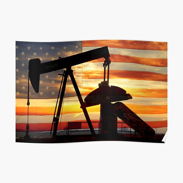 American Oil Poster