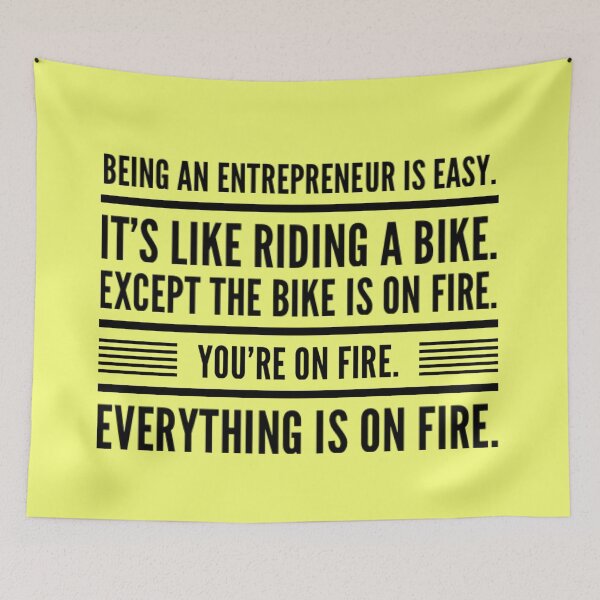 Item preview, Funny Entrepreneur Quote designed and sold by cmartmen.