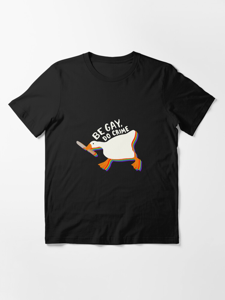 Alternate view of Be gay do crime untitled goose Essential T-Shirt