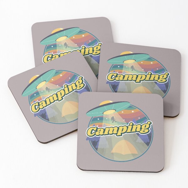 Item preview, UFO Camping Tent Flower Hippie Forest Night 70s 80s Vacation Holiday Summer Beam Gift designed and sold by TheAplus.