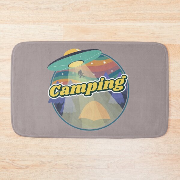 Item preview, UFO Camping Tent Flower Hippie Forest Night 70s 80s Vacation Holiday Summer Beam Gift designed and sold by TheAplus.