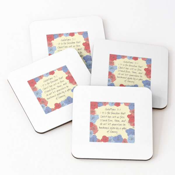 Item preview, Galatians 5:1 designed and sold by Dafnemartinez.