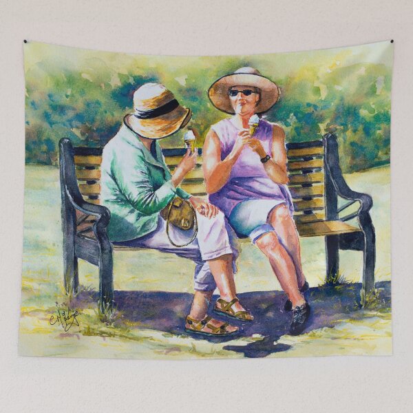 Item preview, ENJOYING AN ICE CREAM designed and sold by carriemckenzie.