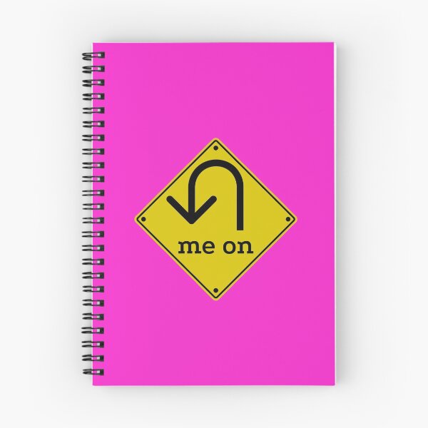 Item preview, U (You) Turn Me On - Funny Road Sign Parody (hot pink) designed and sold by Davey's Designs.
