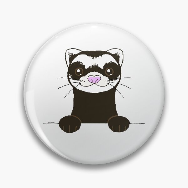 Item preview, ferret sticker designed and sold by Hcrozzoli215.