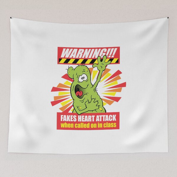 Item preview, WARNING: Fakes Heart Attack designed and sold by funshinebyjeff.