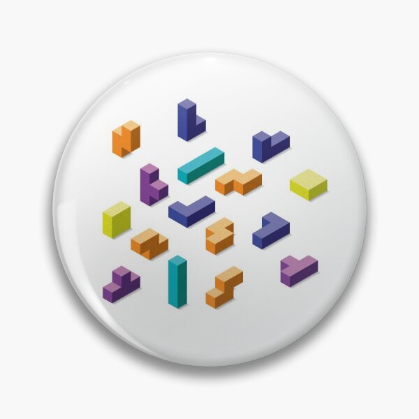 Artikelvorschau, Tetris Stücke entworfen und verkauft von ThreeDotsDesign.