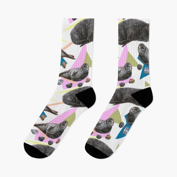 Item preview, Seals relaxing avant garde pattern designed and sold by stasia-ch.