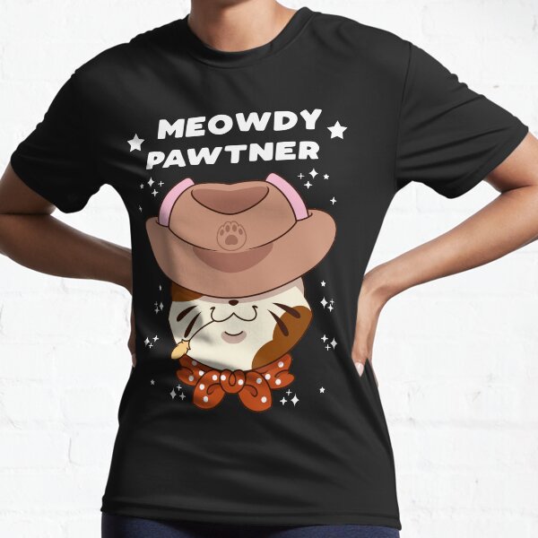 Meowdy Pawtner Active T-Shirt