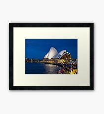 Opera House Framed Print