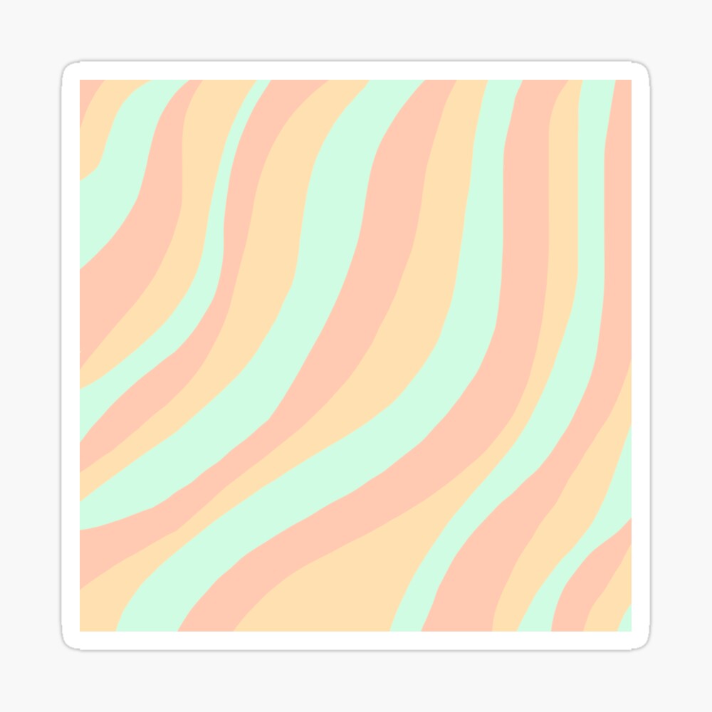 Aesthetic wallpaper with orange stripes