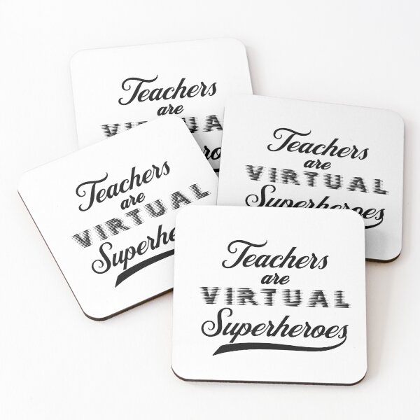 Item preview, Teachers are Virtual Superheroes Online Teaching designed and sold by Claudia Harbaugh.