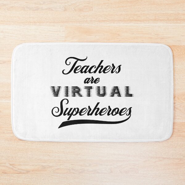 Item preview, Teachers are Virtual Superheroes Online Teaching designed and sold by Claudia Harbaugh.