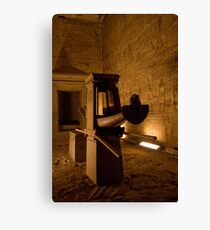 Granite Naos Replica in Idfu Canvas Print
