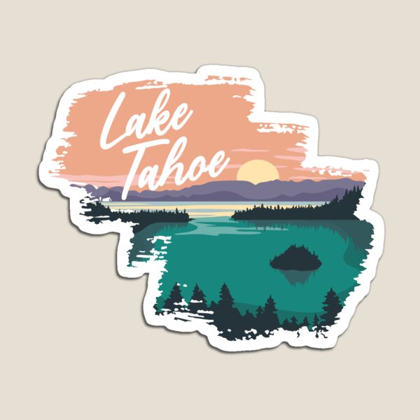 Artikel-Vorschau von Lake Tahoe Sonnenuntergang, designt und verkauft von jakerley.