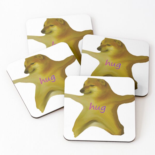 Item preview, cheems hug designed and sold by moonman1232141.