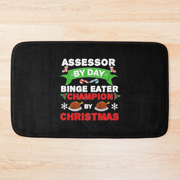Item preview, Assessor by day Binge Eater by Christmas Xmas designed and sold by losttribe.