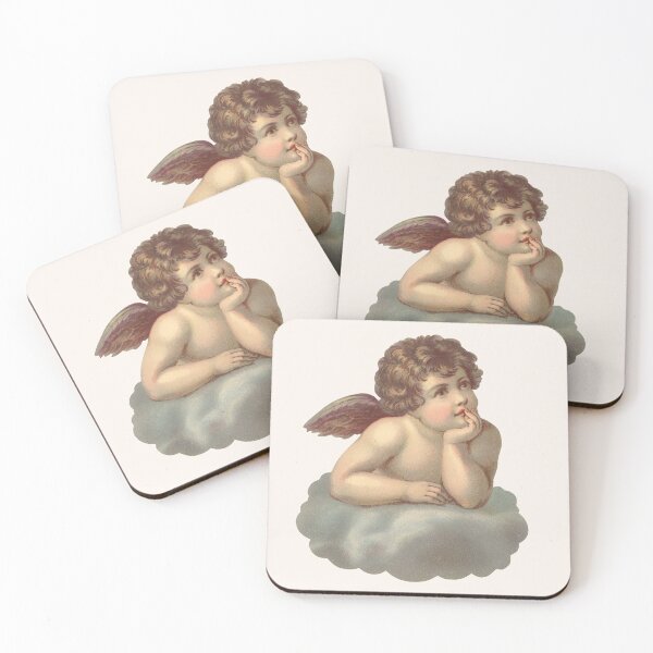 Item preview, Thinking Cherub  designed and sold by moss&moon designs.