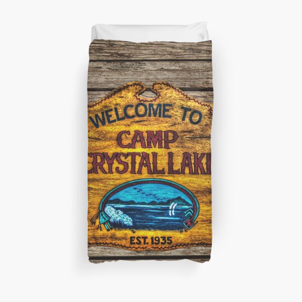 Camp Crystal Lake Duvet Cover