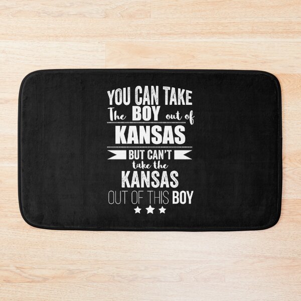 Item preview, Can take boy out of Kansas but Can't take the Kansas out of the boy designed and sold by losttribe.