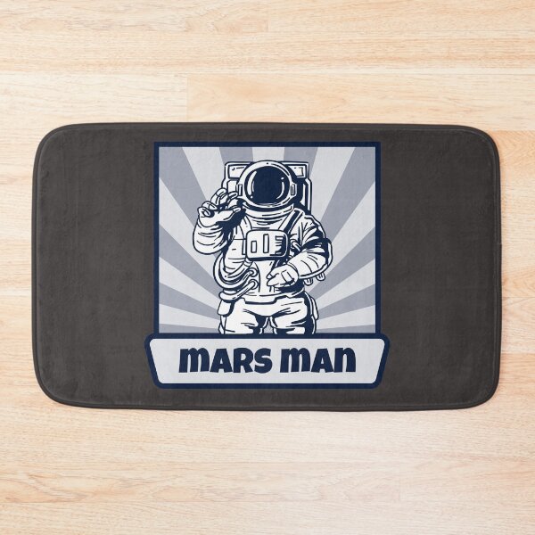 Item preview, Astronaut Mars Man Alien Space Spaceship Planet 80s interplanetary travel Gift designed and sold by TheAplus.