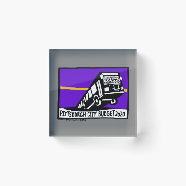 Item preview, Pittsburgh Sinkhole bus designed and sold by PittsburghSA.