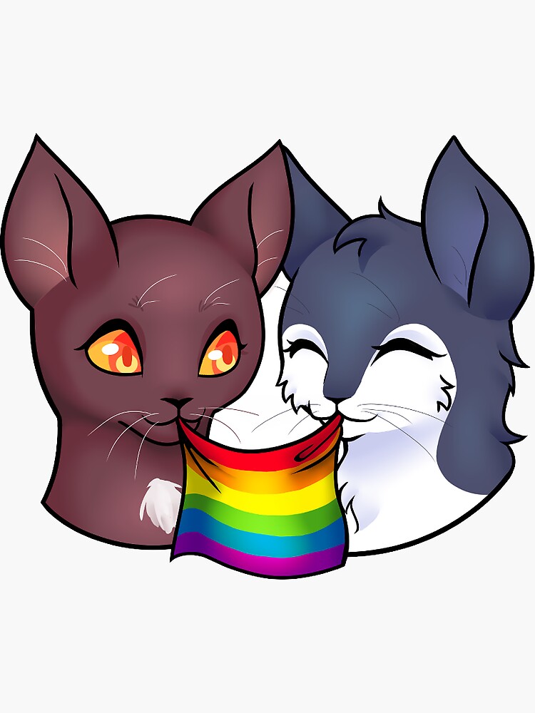 I drew Ravenpaw and Barley for Valentines Gay 💕💕 : r/WarriorCats