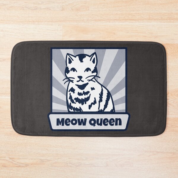 Item preview, Meow Queen Cute Cat Pet Grey Shades 80s Home Slack Gift designed and sold by TheAplus.