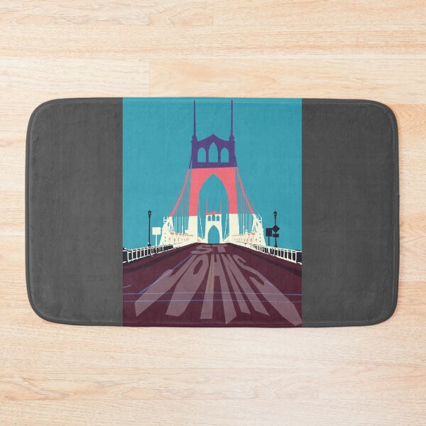 Item preview, St Johns Bridge, Portland, Oregon designed and sold by Billy Talbert Digital Designs.