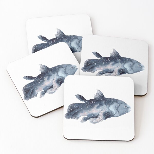 Item preview, Galaxy Coelacanth designed and sold by Threeleaves.