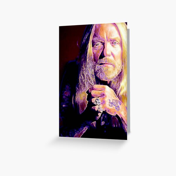 GREG ALLMAN Greeting Card