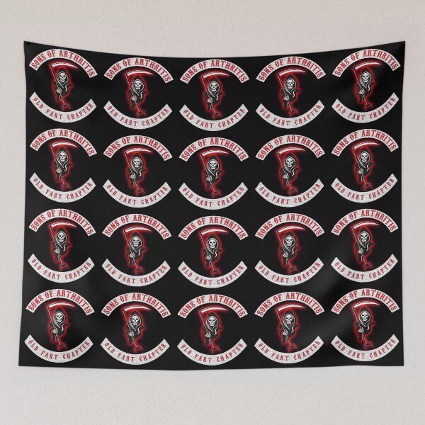 Item preview, S.O.A. Old Fart Chapter - funny seniors biker theme. designed and sold by EldersRULE.