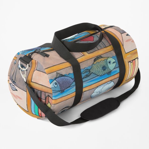 Bookcase Duffle Bag