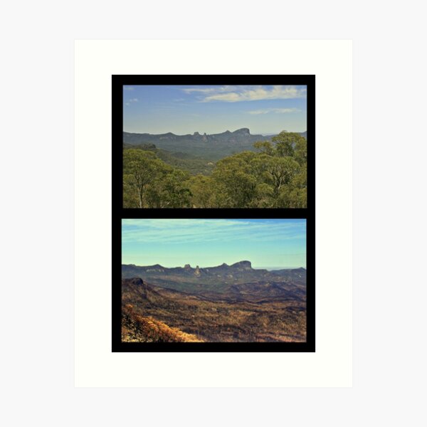 Item preview, The Warrumbungles ... before and after designed and sold by myraj.