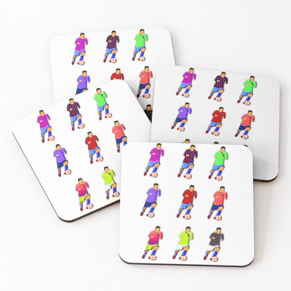 Item preview, Football Player's Illustration Jersey Number 10 Pattern designed and sold by vineeth.