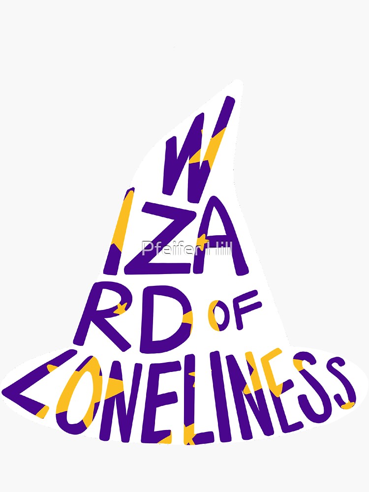 "Nathan for You Nathan Fielder Wizard of Loneliness" Sticker for