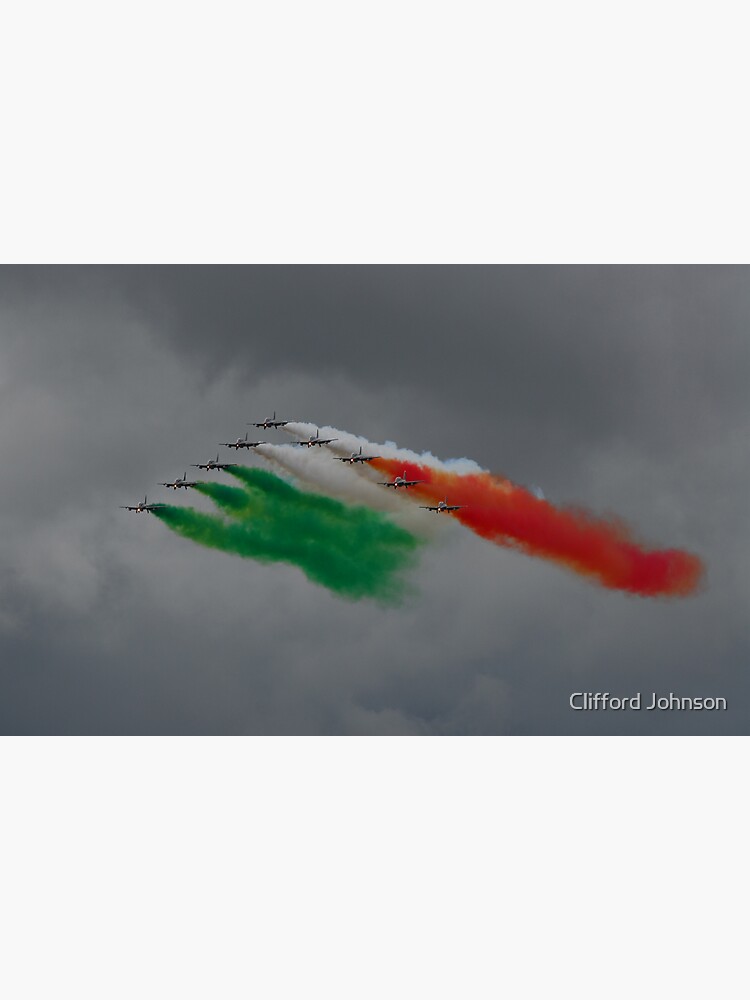 Adesivo Stickers FRECCE TRICOLORI 50 ANNIVERSARY FLAG ITALY Aereonautica Space E - Foto 5