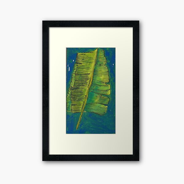 Item preview, PALM LEAF RAVENALA pastel drawing designed and sold by felicityprazak.