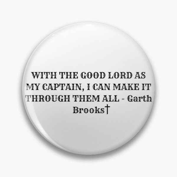 Item preview, Good Lord as My Captain designed and sold by SonoranDDigital.