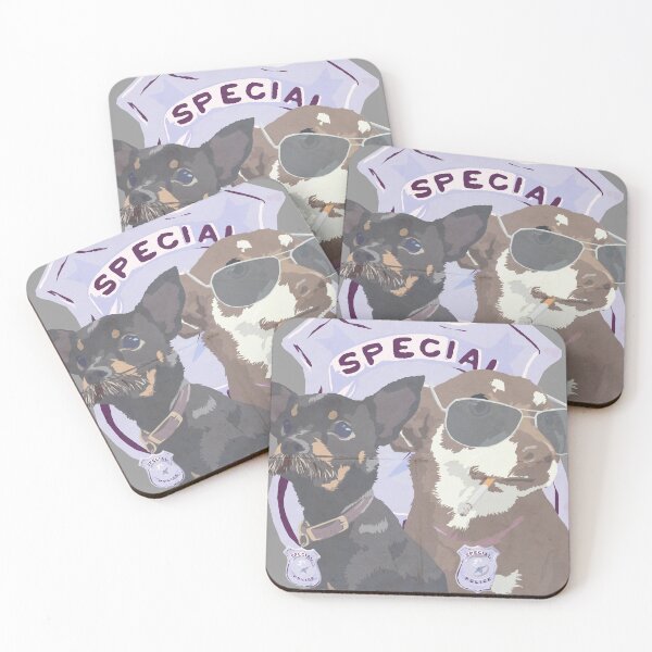 Item preview, Dog Cops designed and sold by Billy Talbert Digital Designs.