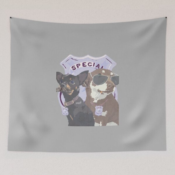 Item preview, Dog Cops designed and sold by Billy Talbert Digital Designs.