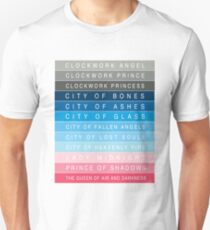 Cassandra Clare: Titles Slim Fit T-Shirt