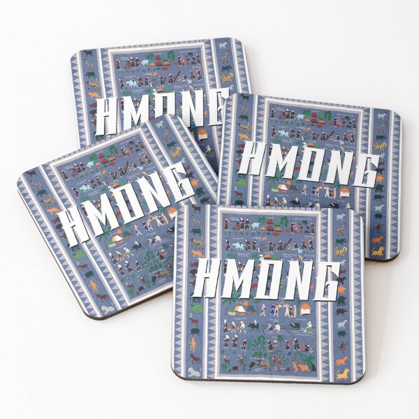 Item preview, Hmong Culture Face Mask Culture Pattern  designed and sold by PrideCulture.