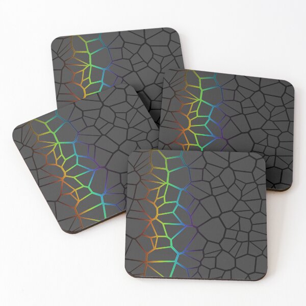 Item preview, mosaic stone wall - rainbow backlight designed and sold by jc007.