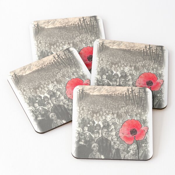 Item preview, POPPY APPEAL - The Tide of Refugees designed and sold by johndhalsted.